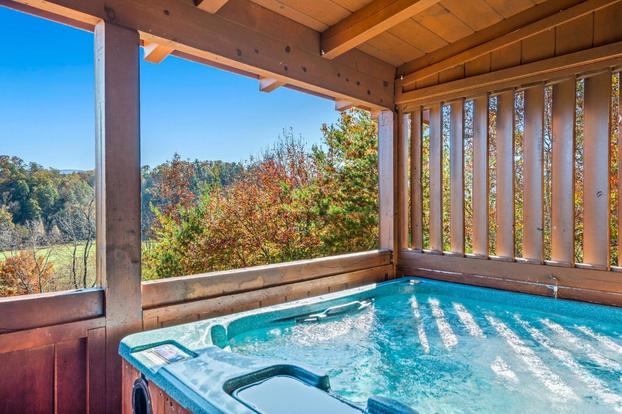 Bearfoot Pines - True Log Cabin - Wi-Fi, Hot Tub, Fishing, Deck With Views! - Mins To Pf Sevierville Eksteriør billede
